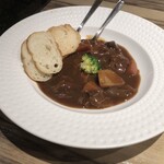 ゆづくしSalon 一の坊 - タンシチューも美味しくいただきました