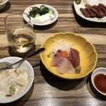 ゆづくしSalon 一の坊 - お刺身も牛たんも美味しい♪