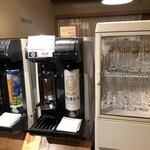 ゆづくしSalon 一の坊 - 簡単に注げるビール