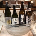 ゆづくしSalon 一の坊 - 日本酒も揃っています