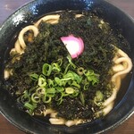 ふじ家うどん - のりうどん   500円なり