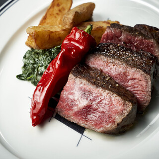 Savor the exquisite Steak made with expert craftsmanship and aged meat.