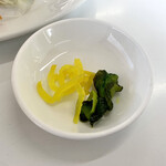 ラーメンとん太 - 漬物