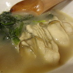 ちゃきちゃき - 牡蠣とほうれん草の出汁バター