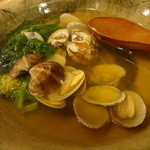 ちゃきちゃき - あさりスープ