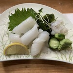 Hyoutan Sushi - イカ造り