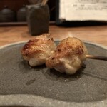 鶏一途 - むね　鶏皮カリッとジューシー　肉厚でももかと思っちゃった