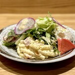 洋食 おがた - サラダもクオリティが高い！
