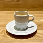 洋食 おがた - このブラックコーヒーで締めるのがいい