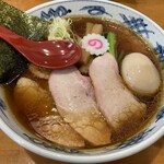 Tora Shokudou - 焼豚麺味玉　生姜醤油