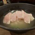 鶏一途 - 霜降り地鶏のスープ茶漬け