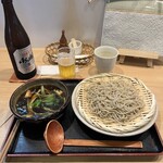 Teuchi Soba Ooe - その後は、『鴨出汁蕎麦』です