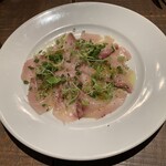 bistro oeuf oeuf - かぼすブリのカルパッチョ