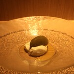 RISTORANTE IL NODO - 春菊 八女熟成煎茶 パンナコッタ