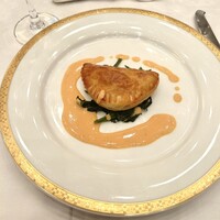 帝国ホテル 大阪 - カニのアンクルート・トマトクリームソース