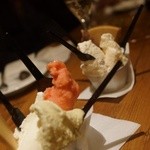 バール エ ターヴォラ カルダ ラ・ジョストラ - ジェラ盛り