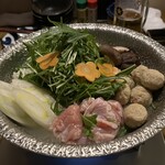 串揚げ とろろ鍋 華金 - 