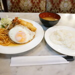 シルビア - 海老フライと生姜焼きセット