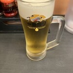 日高屋  - 生ビール340えん