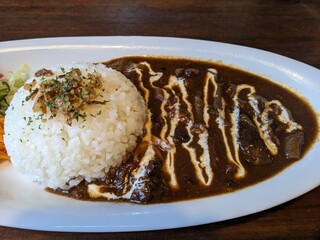 カフェテラスばら - 秀逸のデミグラスソース♪