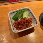 赤垣屋 - 海老キムチ280円