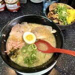 京都ラーメン研究所 - あっさり豚骨ラーメン