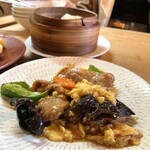 Chuugokuryouri Yuzu - 豚肉とキクラゲの卵炒め！