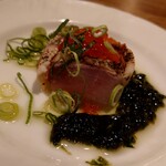 ウエストパパ - ３皿目：天然ブリとアボカドのガトー仕立て