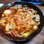 くらた - 料理写真:キムチ蕎麦ってことはキムチ鍋の〆がお蕎麦でもいいんじゃないかって思った。やってみよう♪