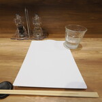 麺庵 利休 - お箸リセット