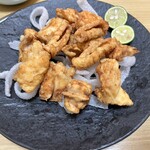 活ふく料理宅庵 - ふぐ唐揚げ