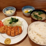 とんかつ とんき - ロースかつランチ