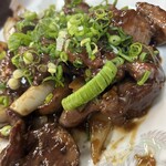 華風料理一芳亭 - ネギが繋がってるww 前にもあった・・・♡