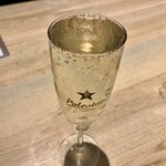 すし酒場 魚あるき - 「なみなみスパークリング（税込￥620）」