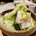 すし酒場 魚あるき - 「浅漬け（税込￥450）」