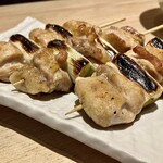 すし酒場 魚あるき - 「ねぎま塩（税込￥280）×3」