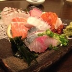 えいじ庵 - 刺身盛合せ\1580