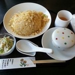 菜の花  - ズワイガニチャーハン