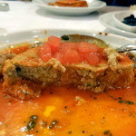 サラマンジェ ド イザシ ワキサカ - ガトー・ド・フォア　リ・ダニョのフリカセ添え1,800円