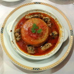 サラマンジェ ド イザシ ワキサカ - ガトー・ド・フォア　リ・ダニョのフリカセ添え1,800円