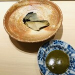 くるますし - あわびと肝ソース