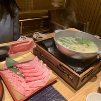 しゃぶしゃぶ　すき鍋　おもき 銀座店 - 