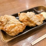 茨城タンメン カミナリ - 「タンカラセット」の唐揚げ