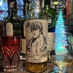 バー エグザゴーヌ - R5.12  西麻布ウオッカトニックのプライベートボトル北斗の拳19年