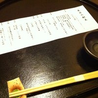 銀座方舟  大吟醸しずく店 - 本日の予約席は個室。