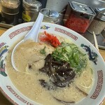 Maruuma ramen puratto hakata namba wan - しろうま