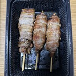 Sumibikushidokoro Sougen - 豚バラ　とまと肉巻　シンプルな塩味ですが美味しい。