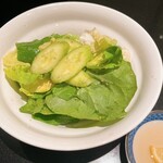 きらく亭 - サラダ菜ムンチ