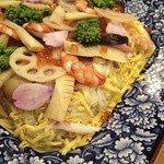 楽彩膳　草庵 - 自宅用にちらし寿司を作っていただきました。
