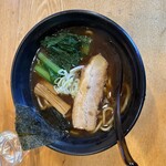 ココロ - 魚だしらーめん　青菜トッピング